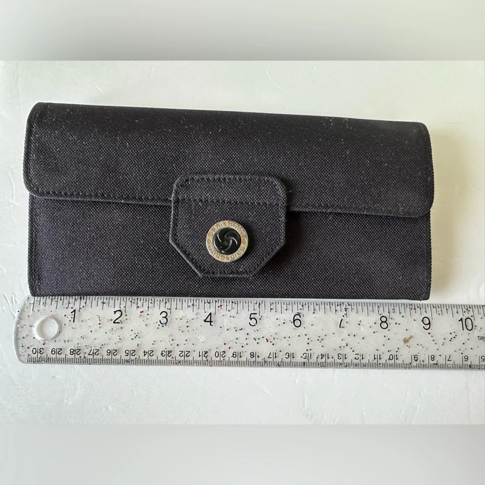 Samsonite - Black Canvas Wallet‎